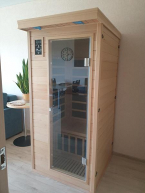 Garden Studio Flat with Infra Sauna near the Alka Beach